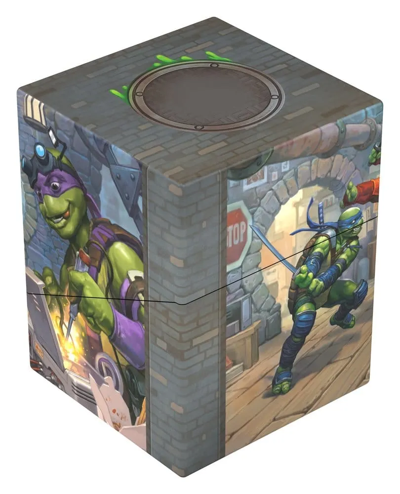 Ultimate Guard RTE Boulder 100+ Magic: The Gathering | Teenage Mutant Ninja Turtles (76 x 75 x 98.5 mm) - Turtle Lair